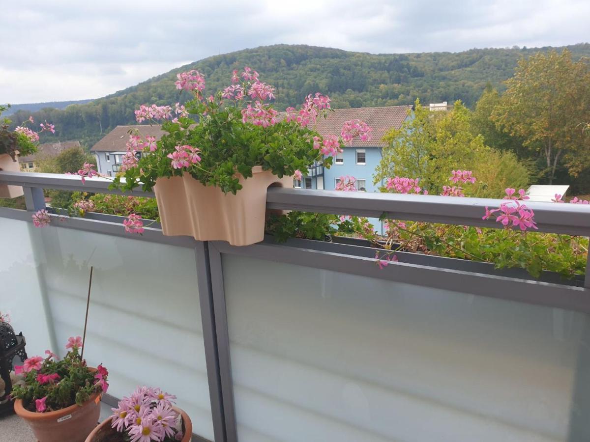 Ferienwohnung Berg View Bad Kissingen Apartment Mit 3 Schlafzimmern Dış mekan fotoğraf